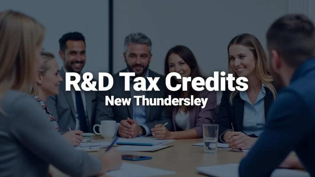 R&D Tax Credits New Thundersley Hertfordshire